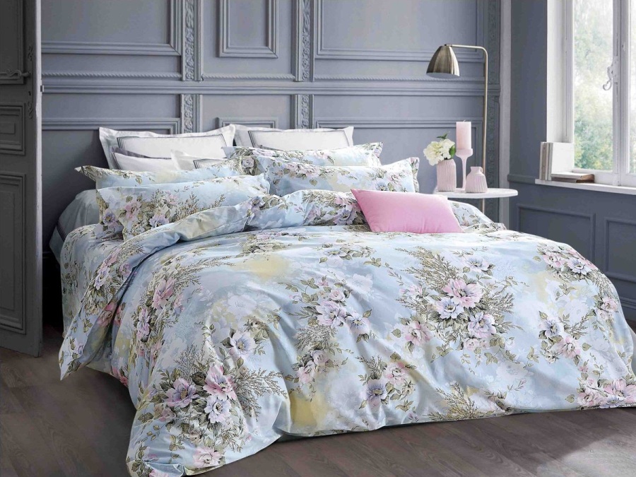 КПБ Cleo сатин набивной "Satin Lux" 049-SL КПБ Cleo сатин набивной "Satin Lux" 049-SL