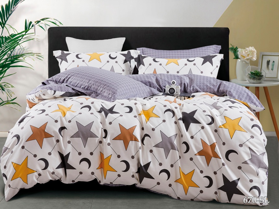 КПБ Cleo сатин набивной "Satin Lux" 670-SL