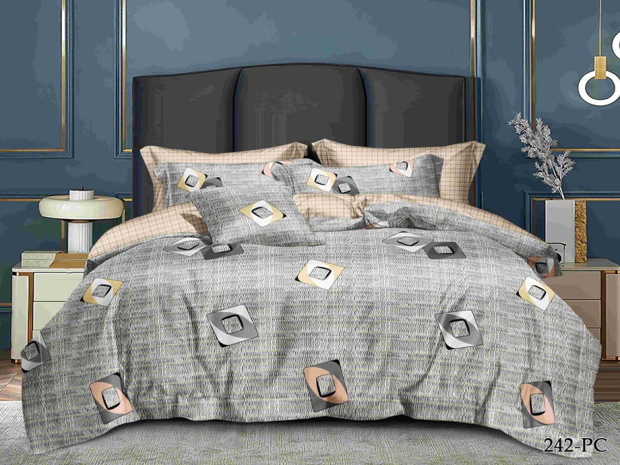 КПБ Cleo Поплин "Pure Cotton" евро 200*220*1 220*240*1(±5) 50*70*2(±2) 70*70*2(±2) в ПВХ (31/242-PC, Оригинальное, Мультиколор) КПБ Cleo Поплин "Pure Cotton" евро 200*220*1 220*240*1(±5) 50*70*2(±2) 70*70*2(±2) в ПВХ (31/242-PC, Оригинальное, Мультиколор)