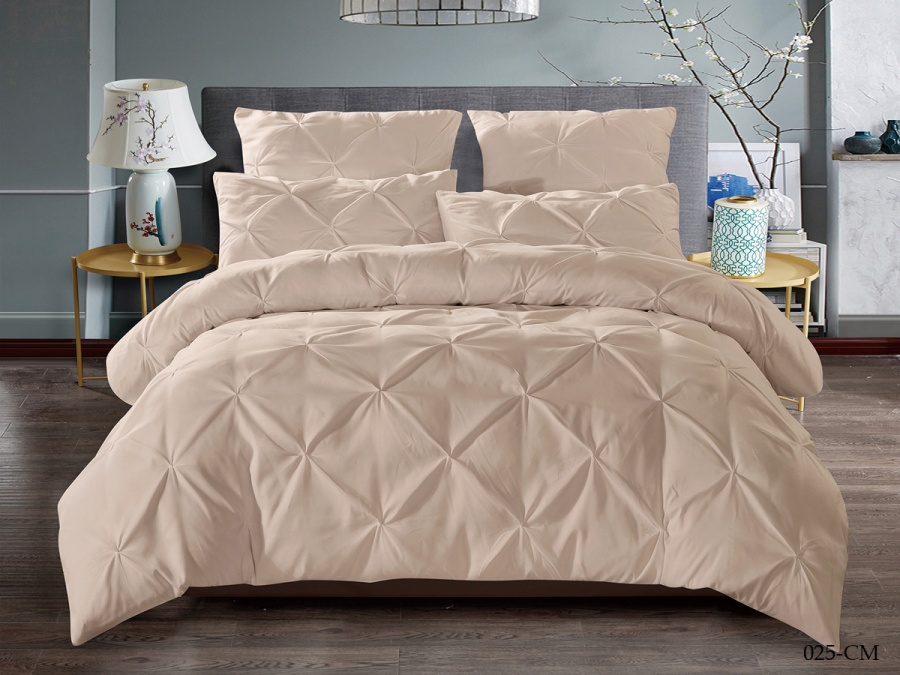 КПБ Cleo микросатин "Casa Mare" двуспальный 180*215*1 180*200*25(±5) 50*70*2(±2)70*70*2(±) в коробке (21/025-CM, Однотонное, Бежевый) КПБ Cleo микросатин "Casa Mare" двуспальный 180*215*1 180*200*25(±5) 50*70*2(±2)70*70*2(±) в коробке (21/025-CM, Однотонное, Бежевый)