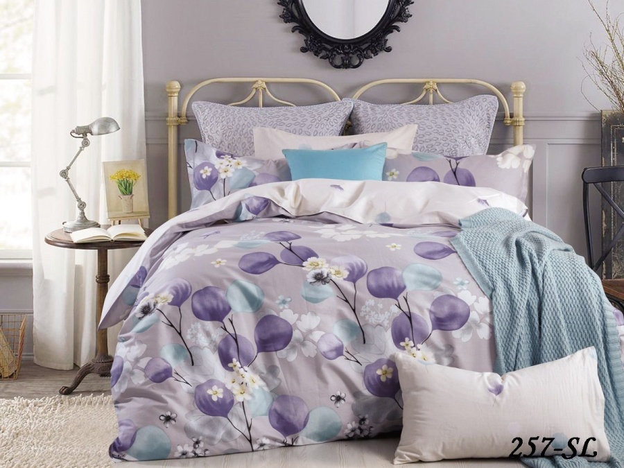 КПБ Cleo сатин набивной "Satin Lux" 257-SL