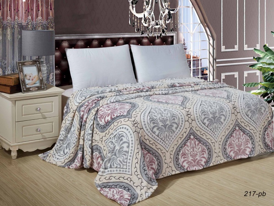 Плед Cleo "БАМБУК" микрофибра 100% 217-pb