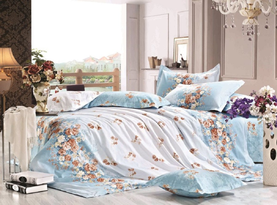 КПБ Cleo сатин набивной "Satin Lux" 021-SL