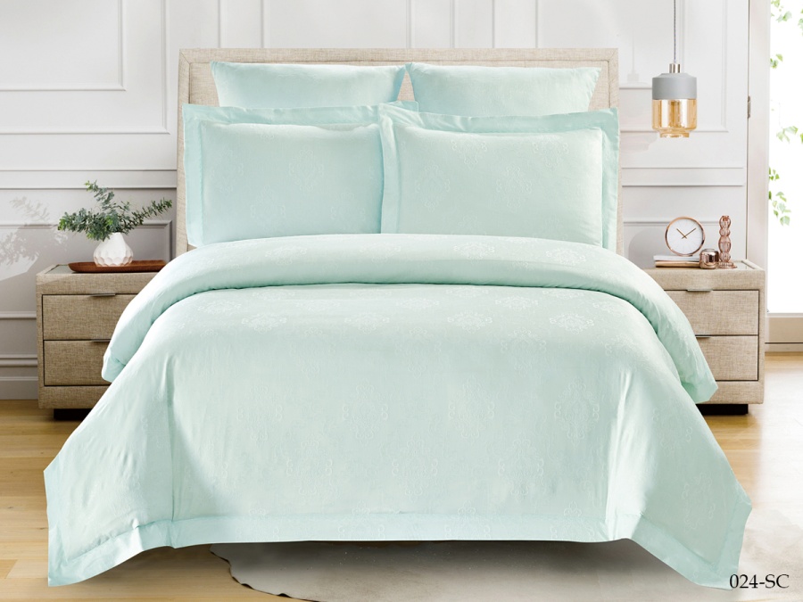 КПБ Cleo "Soft Cotton" двуспальный 180*215+6,5*1 230*250*1 50*70+6,5*2(±2) 70*70*2(±2) (21/024-SC, Узоры, Голубой) КПБ Cleo "Soft Cotton" двуспальный 180*215+6,5*1 230*250*1 50*70+6,5*2(±2) 70*70*2(±2) (21/024-SC, Узоры, Голубой)