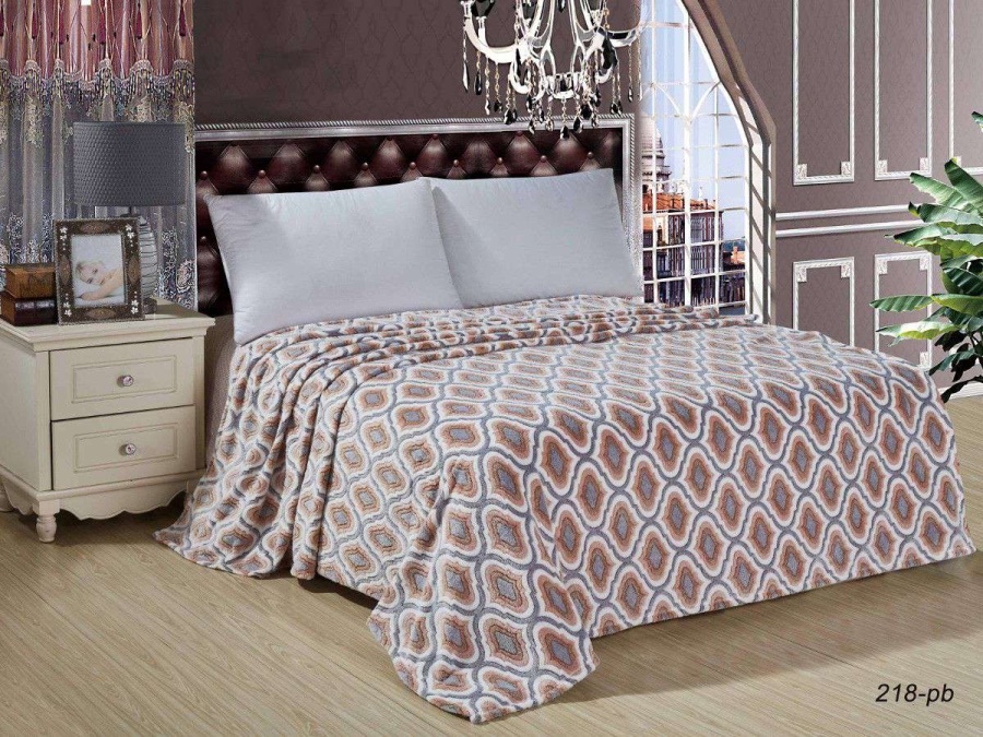 Плед Cleo "БАМБУК" микрофибра 100% 218-be