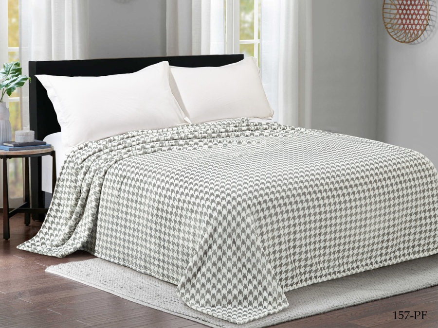 Плед Cleo "California" велсофт двуспальный 180*200 (180/157-pf, Геометрия, Мультиколор)