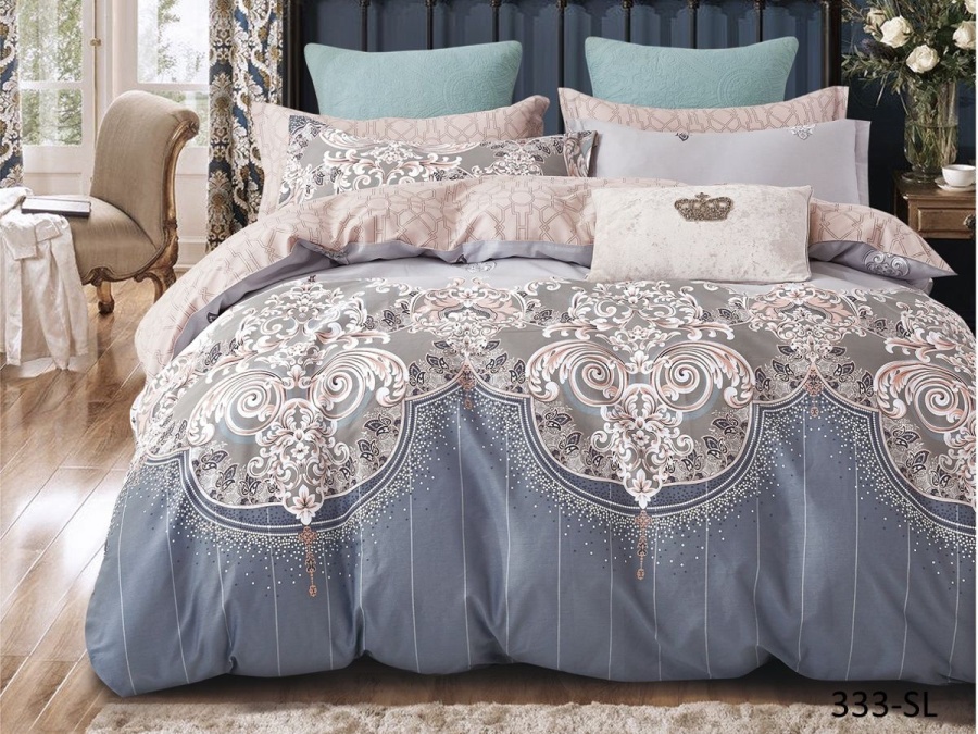 КПБ Cleo сатин набивной "Satin Lux" 333-SL