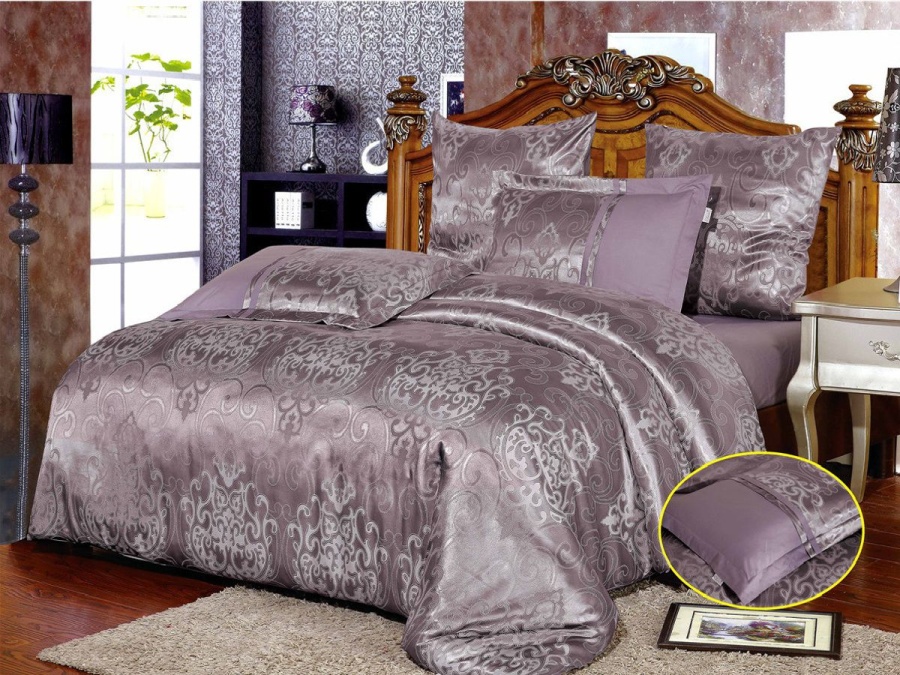 КПБ Cleo "Satin Jacquard" 001-SG КПБ Cleo "Satin Jacquard" 001-SG