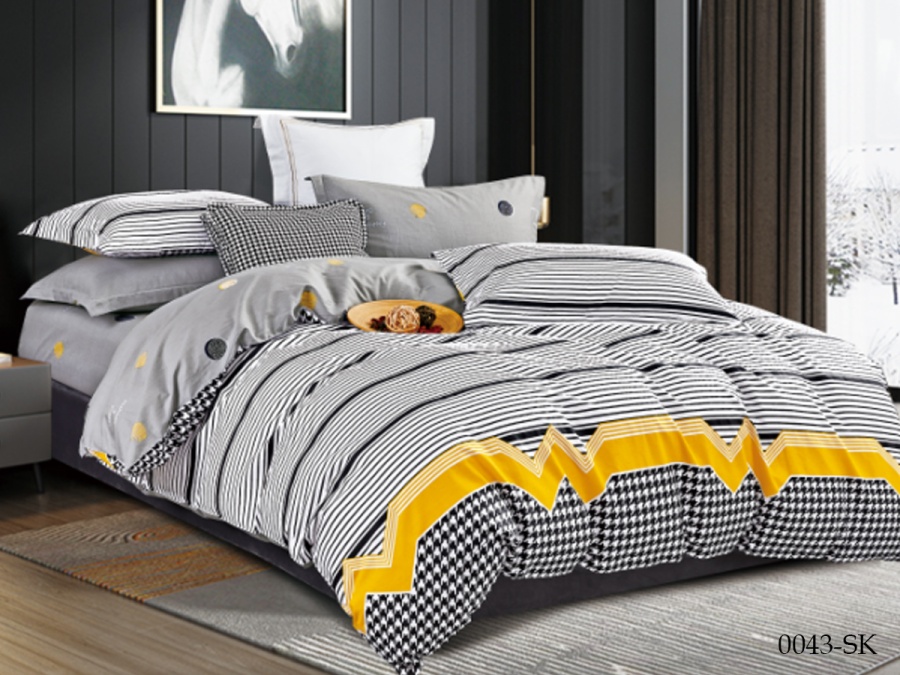 КПБ Cleo сатин набивной "Satin de Luxe" 0043-SK