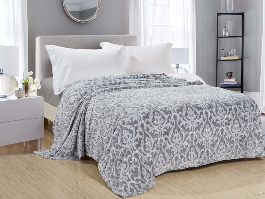 Плед Cleo "БАМБУК" микрофибра 100% 205-pb