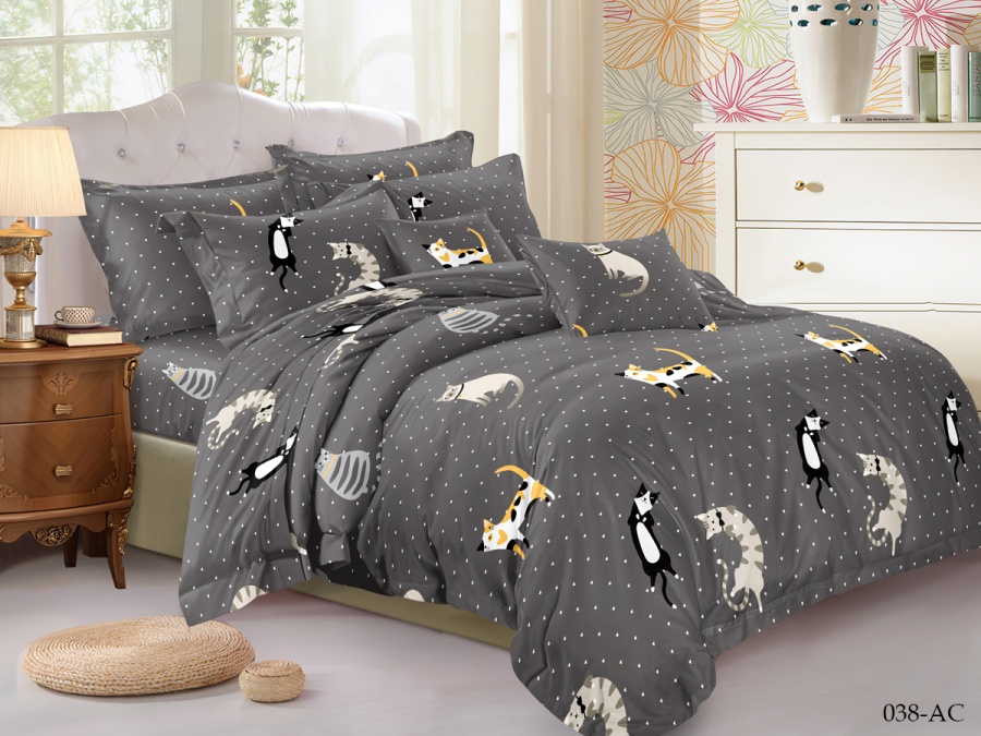 КПБ Cleo полисатин "Art Color" 038-AC