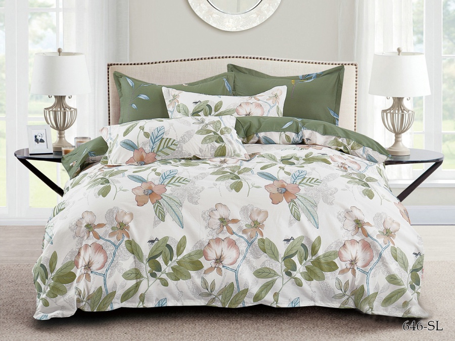 КПБ Cleo сатин набивной "Satin Lux" 646-SL