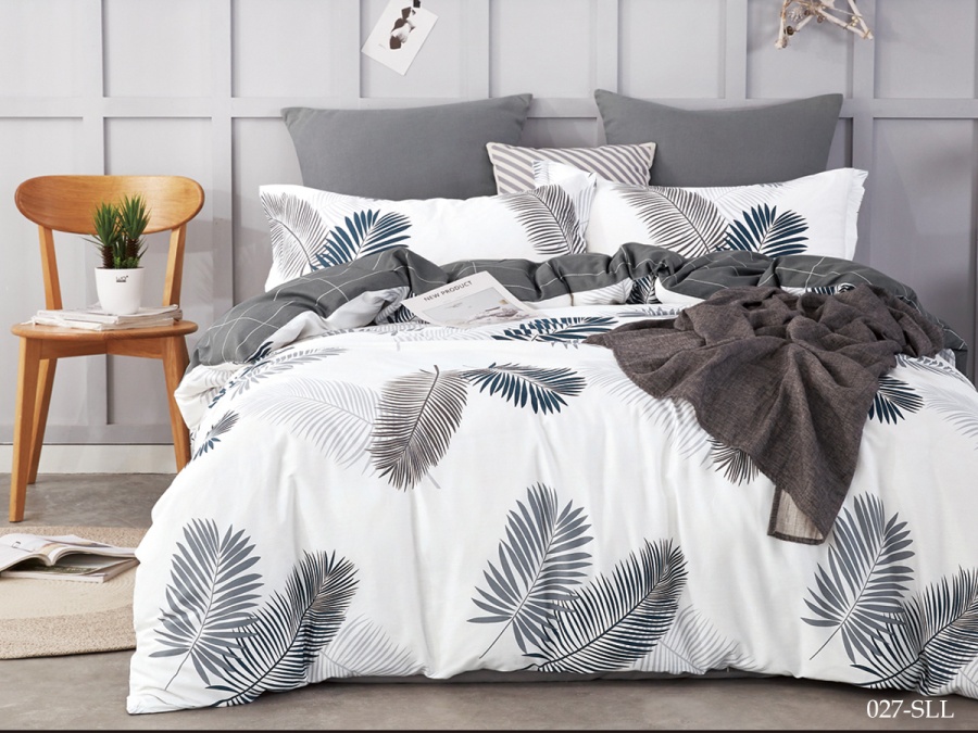 КПБ Cleo сатин набивной "Satin euro max" полуторный 145*215*1 160*230*1(±5) 50*70*2(±2) (16/027-SLL, Оригинальное, Мультиколор)