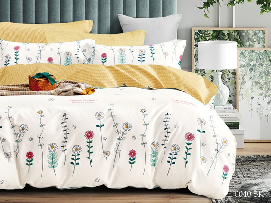 КПБ Cleo сатин набивной "Satin de Luxe" 0040-SK