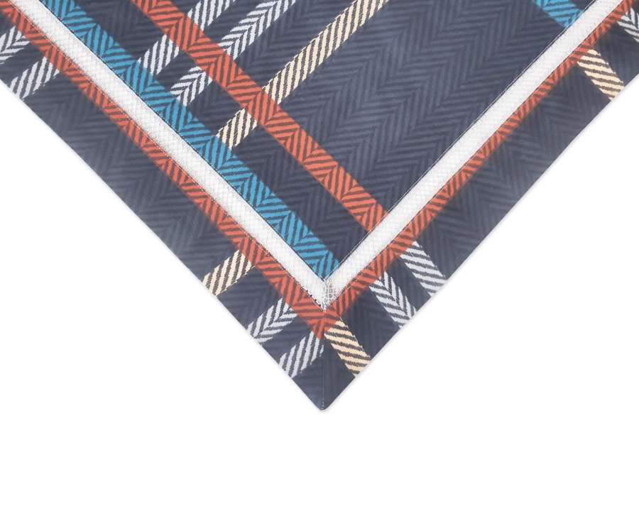 Набор декоративных наволочек Cleo "VELLO D`ORO" 50*70(+5) (2шт) (50/002-VDR, Клетка, Мультиколор)