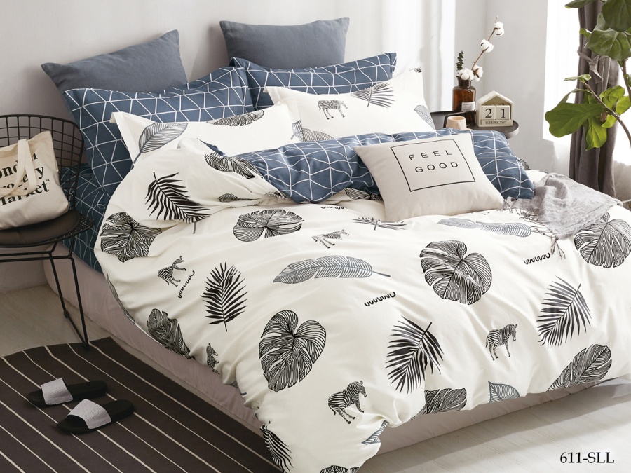 КПБ Cleo сатин набивной "Satin euro max" 611-SLL