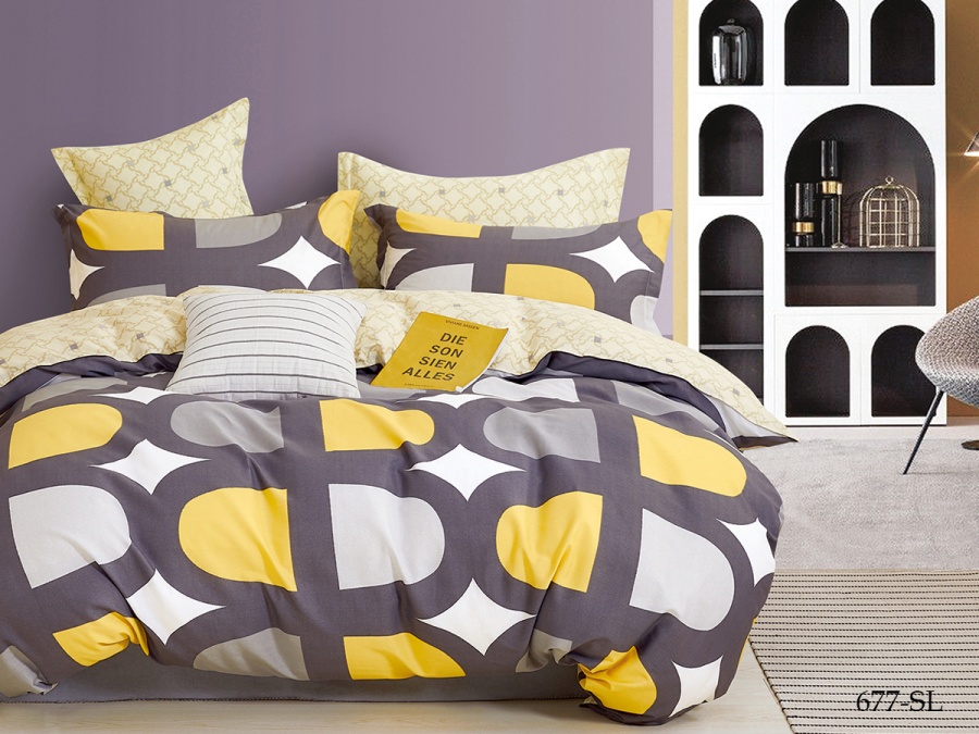 КПБ Cleo сатин набивной "Satin Lux" 677-SL