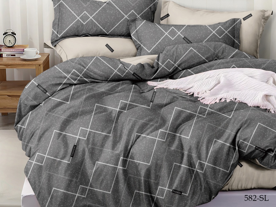 КПБ Cleo сатин набивной "Satin Lux" 582-SL