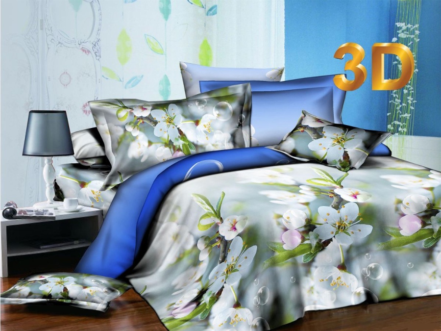 КПБ Cleo сатин набивной "Satin Lux" 003-SL