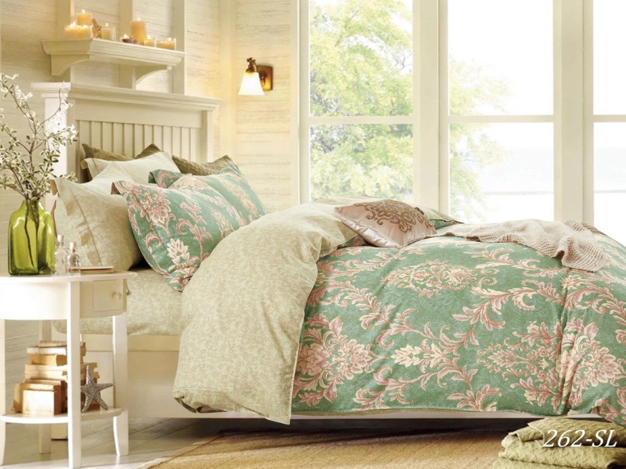 КПБ Cleo сатин набивной "Satin Lux" 262-SL