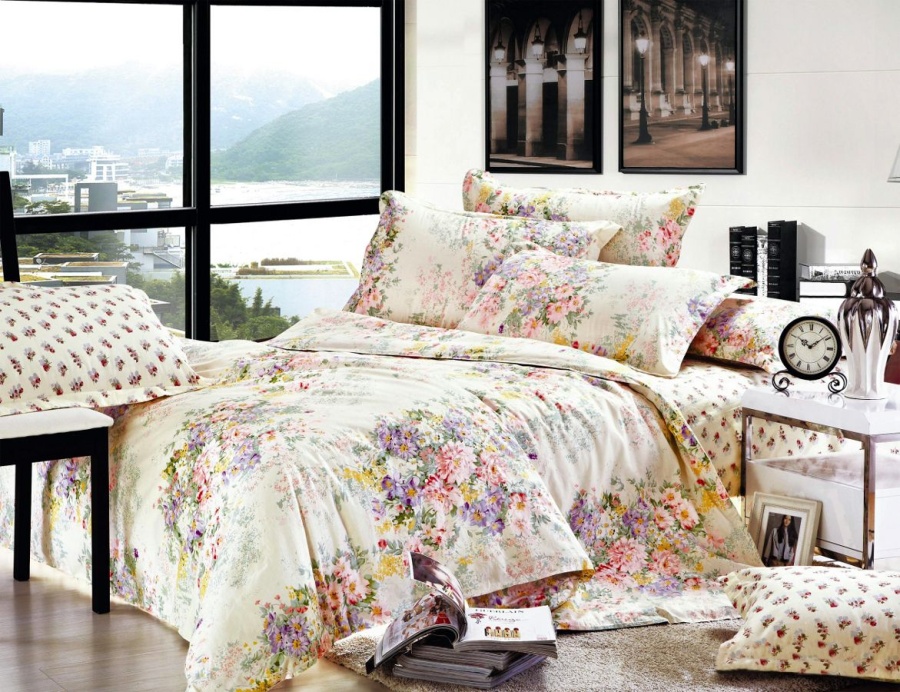 КПБ Cleo сатин набивной "Satin Lux" 134-SL