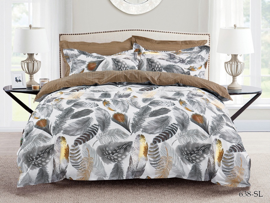 КПБ Cleo сатин набивной "Satin Lux" 638-SL